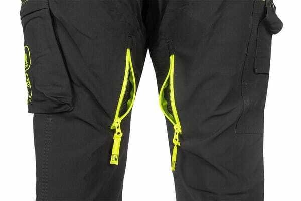 Vêtements et protections - Vêtement  - Pantalon anti-coupure, imperméable, M, Hi-Vis, noir Progress by, SIP