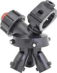 Pièces agricoles - Pièce Pulvérisateur - Porte-buse Tri-Jet QJ - D.3/4"-10 mm