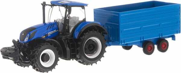 Loisirs - Jouets - New Holland T7.315 avec remorque à foin