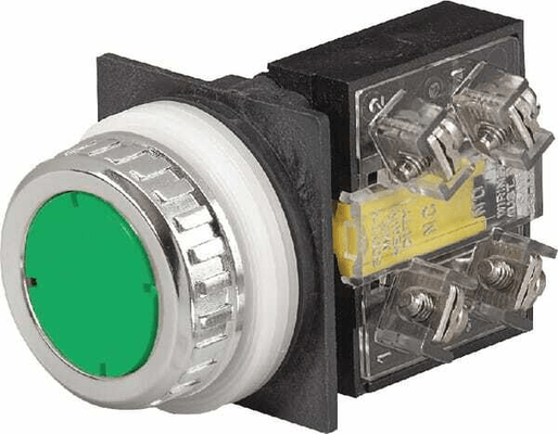 Pièces agricoles - Electricité - Bouton poussoir , vert(e)