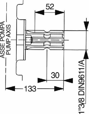 Pièces agricoles - Pièce Pulvérisateur - Pompe piston-membrane BP 125K