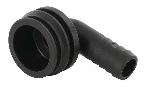 Pièces agricoles - Pièce Pulvérisateur - Raccord de tuyau 90° 16 mm avec connexion mâle T5