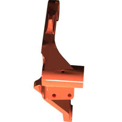 Pièces agricoles - Pièce divers - Support de roue jauge droit