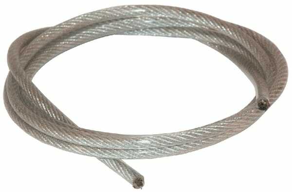 Pièces agricoles - Fasteners - Câble en acier revêtement en PVC 3/5 mm