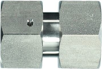 Pièces agricoles - Hydraulique - Raccord tournant droit F/F 16S x 16S SS