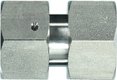 Raccord tournant droit F/F 22L x 22L SS