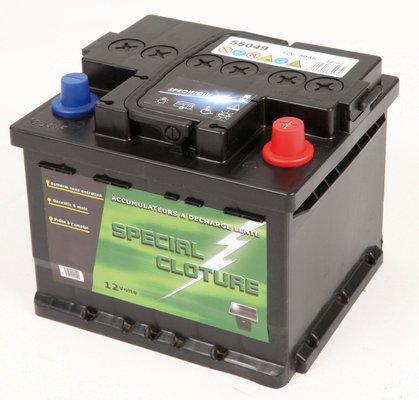 Pièces agricoles - Cloture,Jardin & Sylviculture - BATTERIE 12V -50 AH