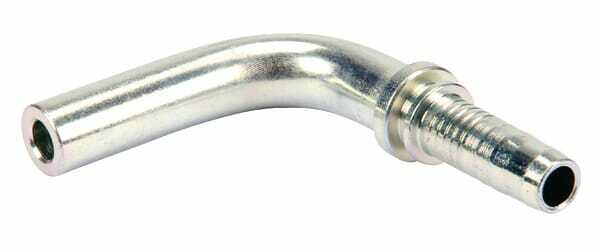 Pièces agricoles - Hydraulique - Raccord lisse DN08-8L 90°