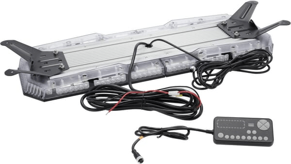 Pièces agricoles - Eclairage - Barre lumineuse LED, 100/200W, 12-24V, ambre, à visser, 767x89x280 mm TA2