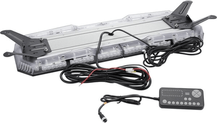 Pièces agricoles - Eclairage - Barre lumineuse LED, 100/200W, 12-24V, ambre, à visser, 767x89x280 mm TA2