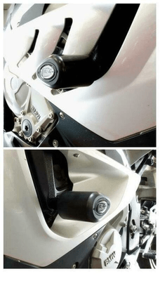 Pièces Quad & Motos - Equipement véhicule - Tampons de protection R&G RACING Aero noir BMW S1000RR