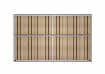 Materiels - Cage de contention - SEPARATION DE BOX TOUT RESINE L.4M