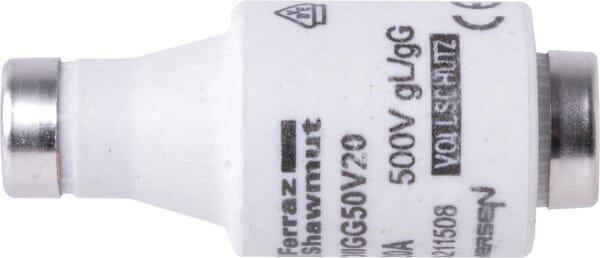 Pièces agricoles - Electricité - Fusible 500V 20A longueur 50mm
