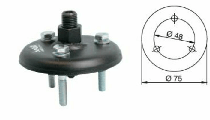Pièces Quad & Motos - Outillage - Arrache-volant BUZZETTI 3 points 48/75mm