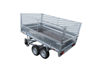 Materiels - Remorque voiture - BENNE 253x147x30 non freinée PTAC : 750 kg