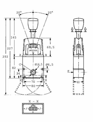 Pièces agricoles - Electricité - Levier PVRES 155B4212