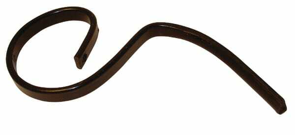 Pièces agricoles - Travail du sol - Dent à ressort 27x10x400mm sans pointe adaptable pour Kongskilde