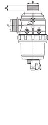 Pièces agricoles - Pièce Pulvérisateur - Filtre d'aspiration 1 1/2" 100-160 l/min 80 mesh