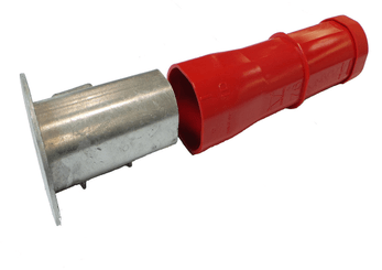 Materiels - Accessoires 0Kg-5Kg - CACHE FOURREAU POUR POTEAU TREFLE D.76MM