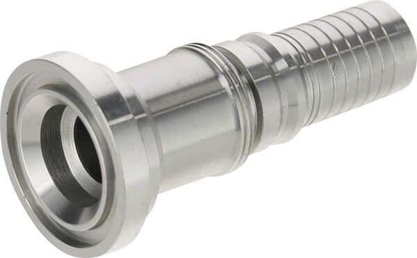 Pièces agricoles - Hydraulique - Raccord à sertir 4SH-DN25 avec bride ø50,8 mm