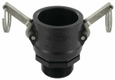 Camlock Type B 1-1/2" filetage mâle polypropylène