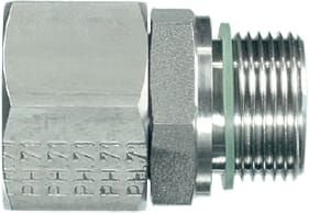 Pièces agricoles - Hydraulique - Raccord tournant M/F 8L x M12 WD SS