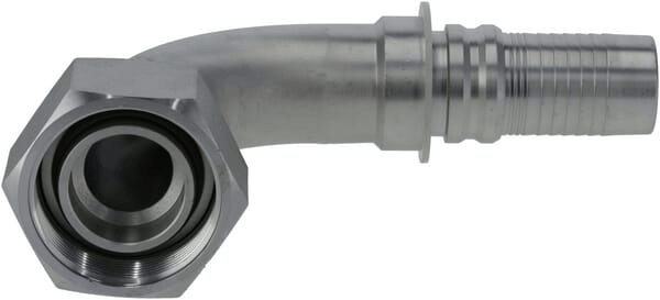 Pièces agricoles - Hydraulique - Raccord à sertir 4SH-DN32-38S-M52x2,0-90°