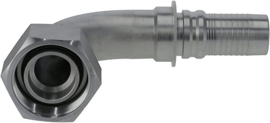 Pièces agricoles - Hydraulique - Raccord à sertir 4SH-DN32-38S-M52x2,0-90°