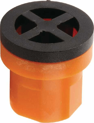 Pièces agricoles - Pièce Pulvérisateur - Buse à injection d'air à cône creux TXR 80° 2 orange céramique TeeJet