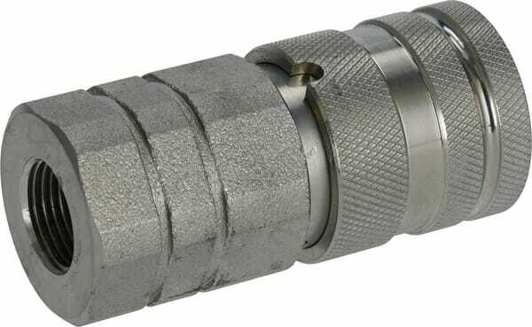 Pièces agricoles - Hydraulique - Coupleurs, femelle 3/8" - 3/8" BSP gopart