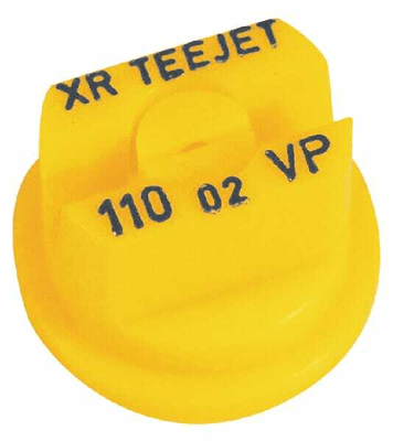 Pièces agricoles - Pièce Pulvérisateur - Buse à jet plat XR 110° 2 jaune plastique TeeJet ZNT