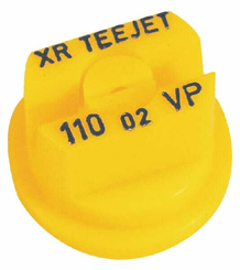 Pièces agricoles - Pièce Pulvérisateur - Buse à jet plat XR 110° 2 jaune plastique TeeJet ZNT