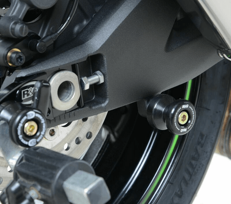 Pièces Quad & Motos - Equipement véhicule - Pions de bras oscillant R&G RACING noir Kawasaki ZX-10R