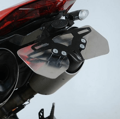 Pièces Quad & Motos - Equipement véhicule - Support de plaque R&G RACING noir Ducati 950 Hypermotard