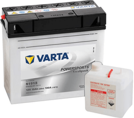Pièces agricoles - Eclairage - Batterie 12V 19Ah 170A Sports motorisés Freshpack VARTA