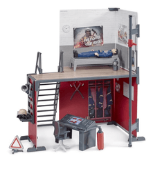 Loisirs - Jouets - Caserne de pompiers avec pompier bworld