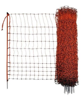 Pièces agricoles - Cloture,Jardin & Sylviculture - Filet volaille 106cm 50m SP orange