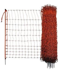 Pièces agricoles - Cloture,Jardin & Sylviculture - Filet volaille 106cm 50m SP orange