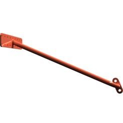 Pièces agricoles - Pièce divers - support de feu droit