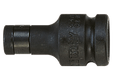 Adaptateur 3/8" choc pour embout 1/4" L: 40mm