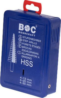Outils - Outils divers - Kit de forets étagés 3 pièces