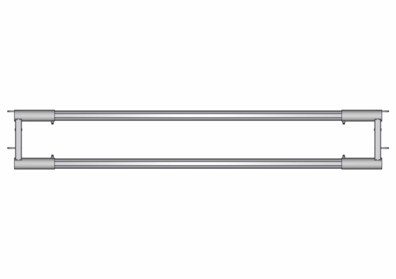 Materiels - Cornadis - PACK DE 6 PANNEAUX ENGRAISSEMENT 2TUBES L.4M