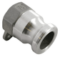 Camlock Type A 6" filetage femelle en aluminium