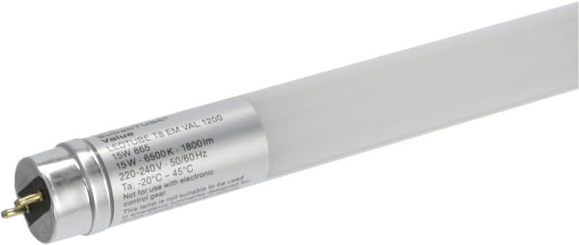 Pièces agricoles - Electricité - Tube LED EM 15W 865 G13 1200mm