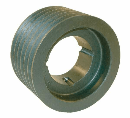 Pièces agricoles - Transmission - Poulie pour courroie trapézoïdale 6 rainures B ou SPB diamètre 257 mm pour douille taperlock 3535 IPL