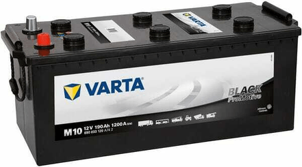 Pièces agricoles - Eclairage - Batterie 12V 190Ah 1200A Promotive Black VARTA
