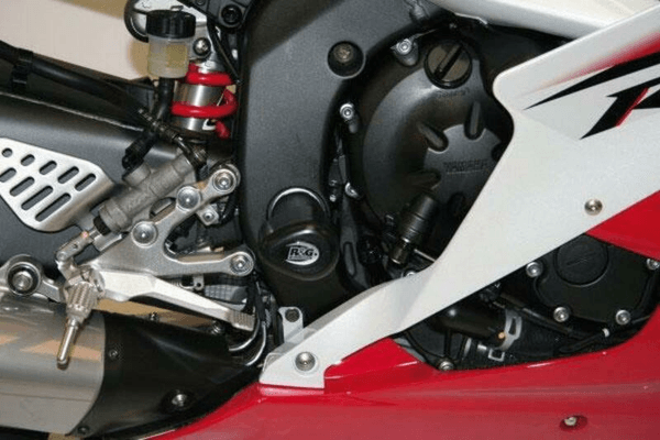 Pièces Quad & Motos - Equipement véhicule - Tampons de protection inférieurs R&G RACING Aero noir Yamaha YZF-R6