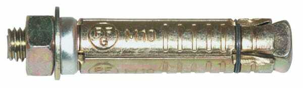 Pièces agricoles - Fasteners - Boulon expansif M10x100x60 4.6