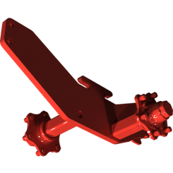 Pièces agricoles - Pièce divers - Cadre de roue ADR gauche sans frein