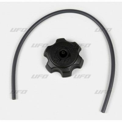 Pièces Quad & Motos - Equipement véhicule - Bouchon de reservoir UFO noir type Kawasaki KX